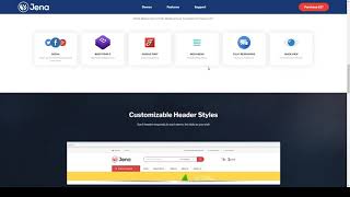 Jena - Organic Food Website Template Using Bootstrap 5 Grocery Store ecommerce