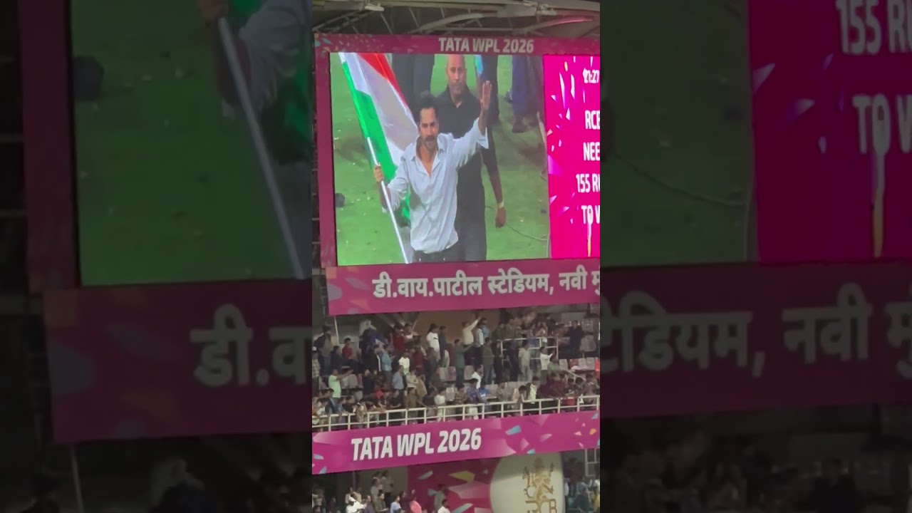 Varun dhavan at dy patil stadium for Gaddar 2 movie