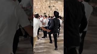 Lag B&#39;Omer celebrations at the Western Wall Jerusalem Israel 2024