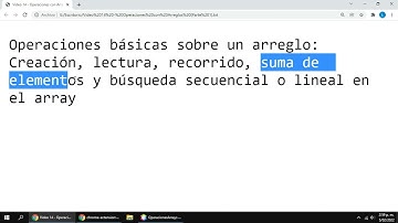 Video 14 - Operaciones con Arrays (Parte 1) | Curso de POO en Java