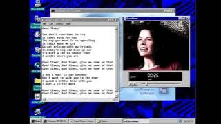 The song in Windows 95 (OSR1/2) CD - Good Times - Edie Brickell #windows95