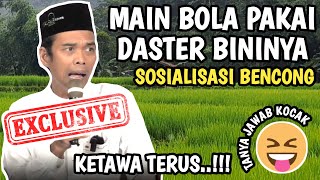 Ngakak Lucu... Tanya jawab soal panjat pinang main bola pakai daster wanita | Ustadz Abdul Somad