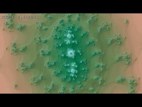 Fractal zoom: Cherry blossoms