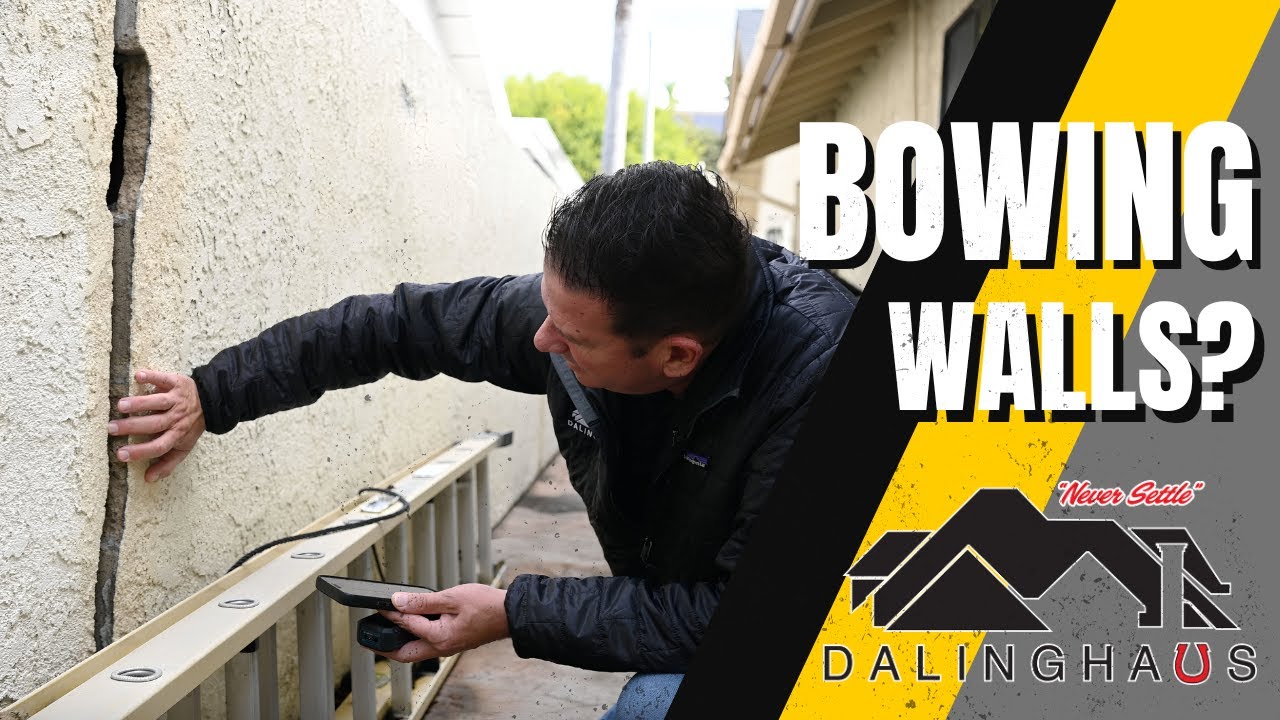 Выгибание стен и горизонтальные трещины? Как анкерная опора спасает ваш фундамент.