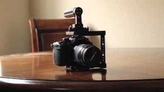 Review of Quick Cage (DSLR small) with a Lumix GH3