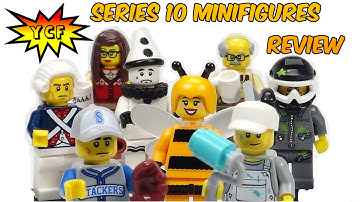LEGO Minifigures Series 10 Review Part 1 - 71001 2013 Collectable Minifigures