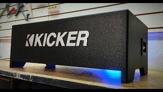 Box for subwoofer kicker