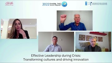 Effective leadership during Crisis: Transforming cultures and driving innovation | Knowledge Summit