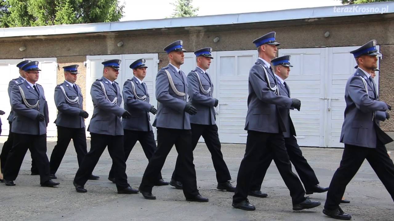 Święta Policji w Krośnie 2016 - Defilada