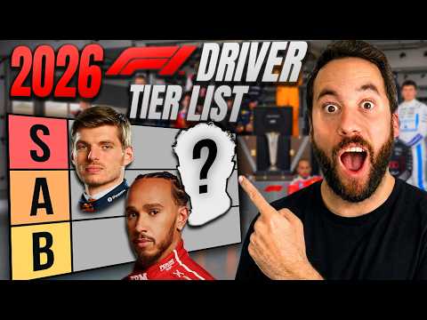 The Definitive 2026 F1 Driver Tier List