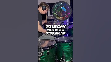 BEST polyrhythmic metal breakdown EXPLAINED #viral #drums #progmetal #metaldrummer #meshuggah #fyp