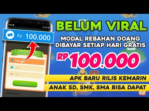 Belum Viral NARIK Hingga 100 RIBU Saldo DANA GRATIS !! Aplikasi Penghasil Saldo DANA Tercepat 2023