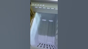 Samsung Refrigerator Freezer | Bottom Section Defrosting & Cleaning | #shorts #samsung #cleanfridge