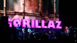 Feel Good Inc by Gorillaz  2010 Coachella Fest Live Preformence