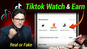 Tiktok Watch and Earn Option | Tiktok Watch and Earn Option Not Showing | Real or Fake