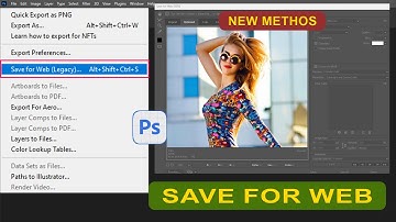 How To save for web with Photoshop 2024 | Photoshop Tricks and Tips
