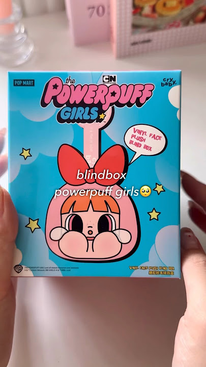 blind box powerpuff girls🥺 #asmrsounds #blindbox #unboxing #powerpuffgirls