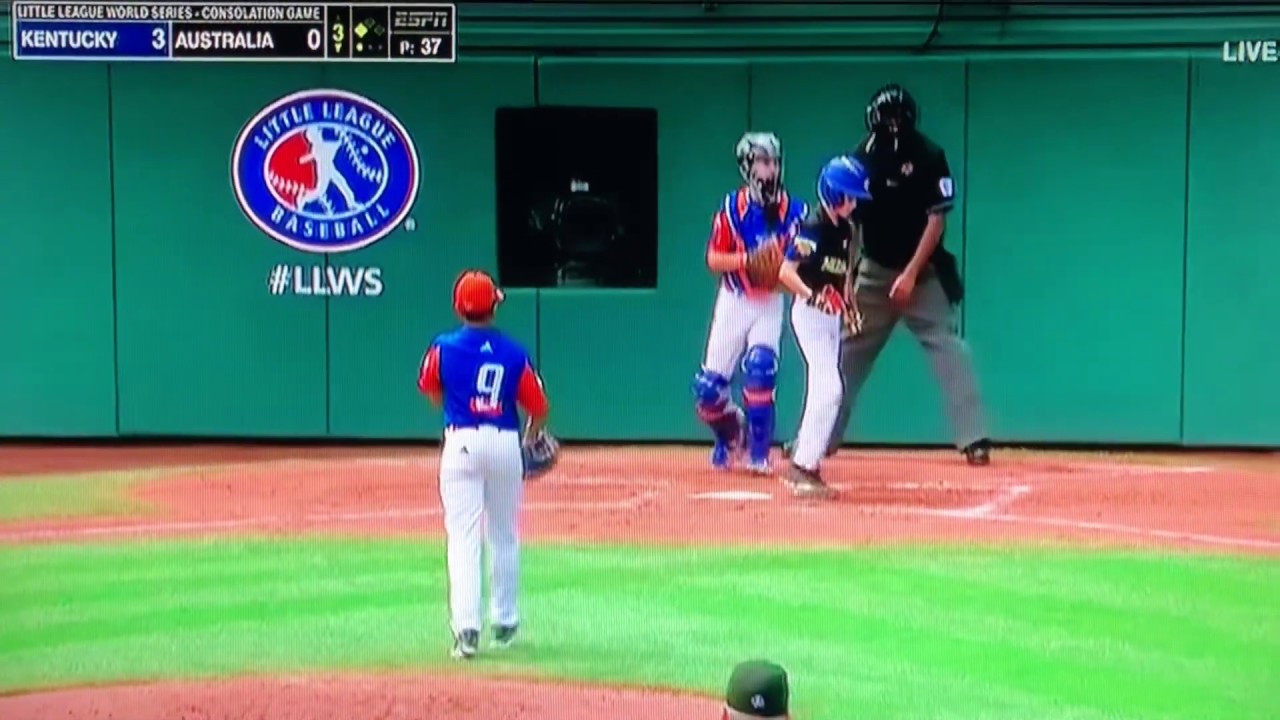 Ewan Choat RBI Single - 2019 LLWS - Kentucky vs Australia