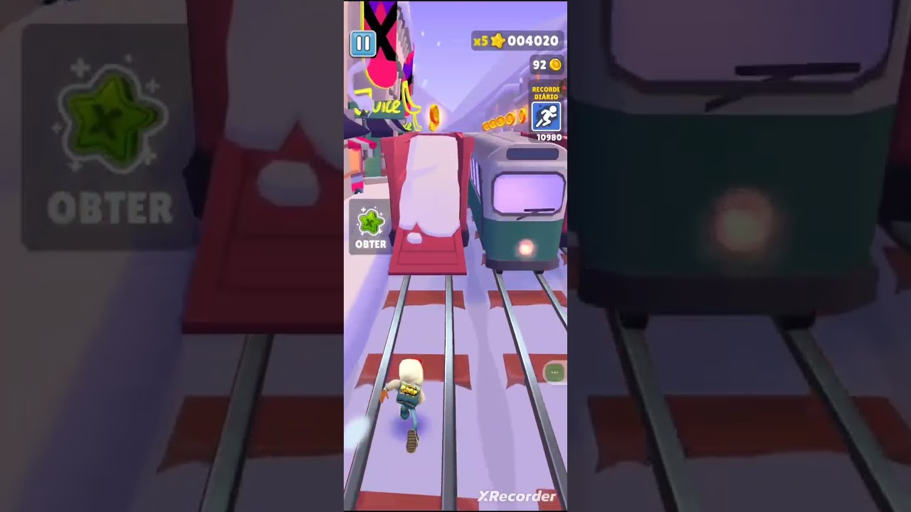 Chegando jogo muito longe no subway surf 