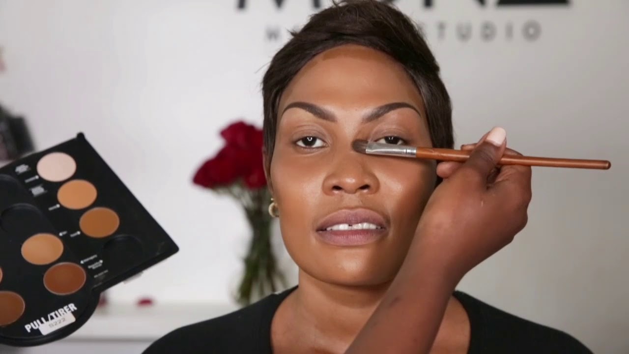 Full Face using Black Opal products only! - YouTube