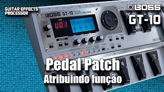 Boss Gt10 Pedal Patch