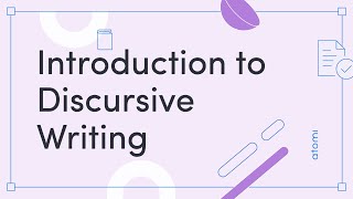 HSC English: Introduction to Discursive Writing