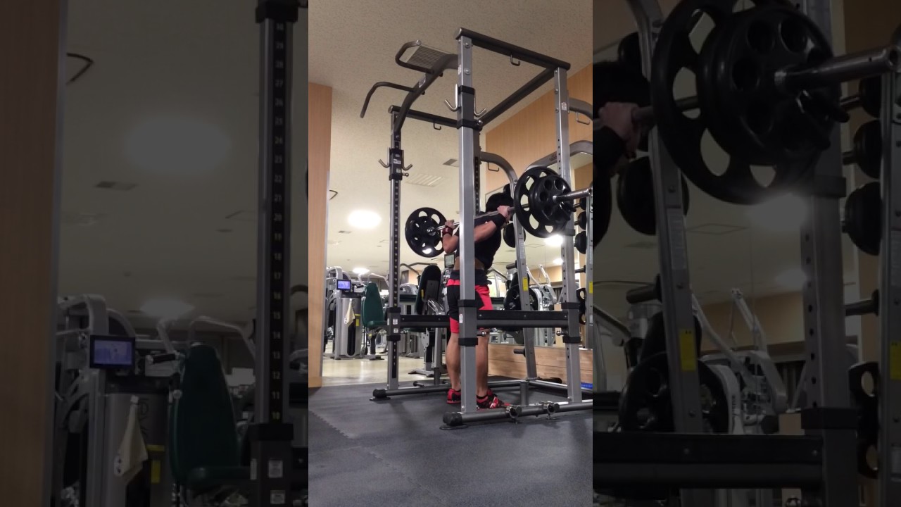 バックスクワット 100kg 10reps Atg Youtube