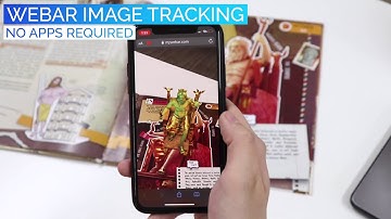 WebAR Image Tracking - MyWebAR.com
