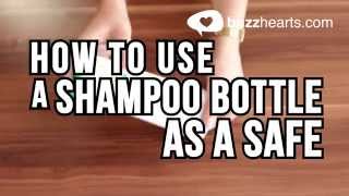 Today we show you how to use a shampoo bottle as safe! do like the
video?! give it thumbs up and share with your friends. more
lifehacks?! : https...