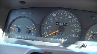 1997 Mercury Grand Marquis GS 4.6L V8 3.27 gears 0-60 MPH all stock