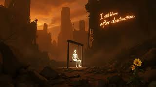 Where Hope Survives the End 🌼| Post-Apocalyptic Dark Ambience | Emotional Piano & Ruined City Sounds