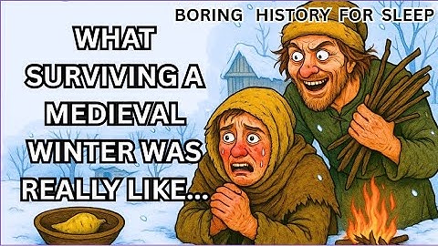 What Surviving a Medieval Winter Was Really Like...| Boring History For Sleep #story  #history