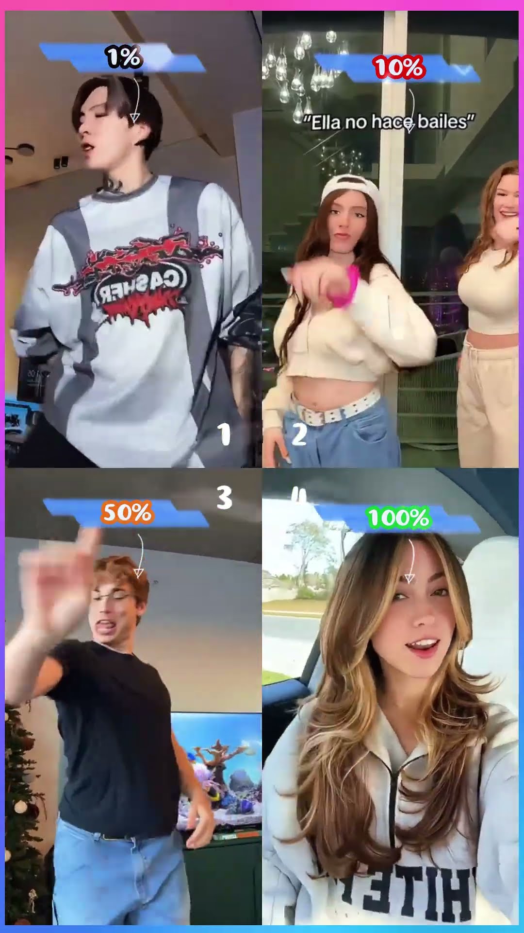 (BONJIT) 1, 10, 50 or 100 #shorts #tiktok #viral #dance #cute #funny #trend