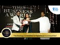 Times business awards 2023  iamhere software labs  technology innovation in hyperlocal communities