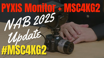 Blackmagic Micro Studio Camera 4K G2 + PYXIS Monitor NAB 2025 Update!