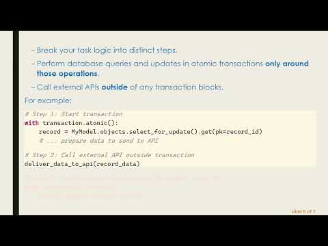 Solving SQLite Database Locking in Django/Celery with Concurrent Access