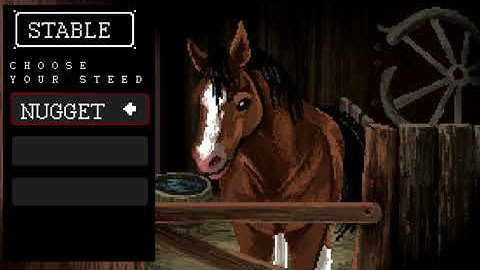 Red dead redemption 2  - Pixel animation (Uni project)