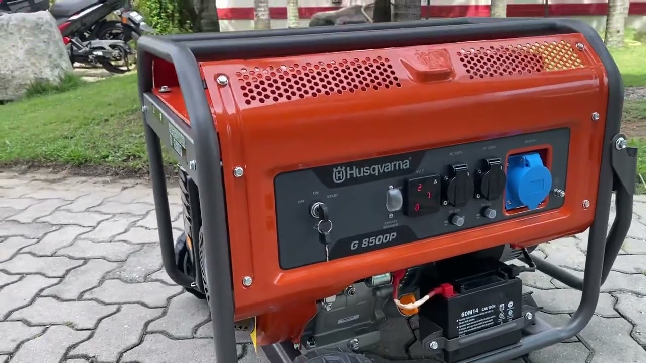 6KVA HUSQVARNAR Petrol Engine
