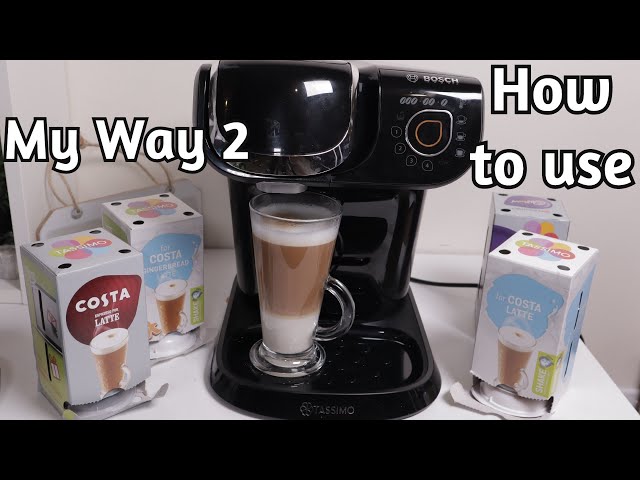 Bosch TASSIMO My Way 2 Coffee Machines How to Use & Review class=