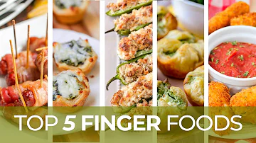 ¿Qué tipo de aperitivo es finger food?