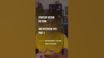 Strategy design pattern interview questions #thehypercoder