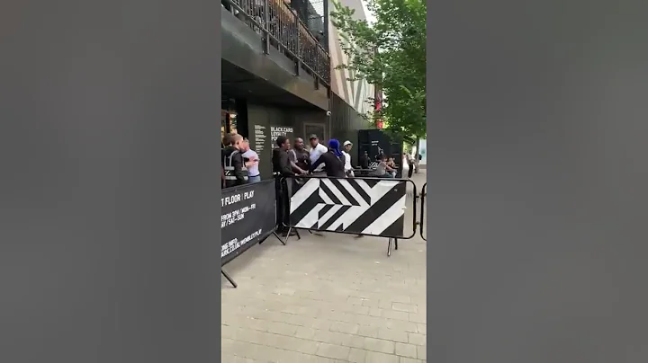 Former Mike Tyson Foe Julius Francis Knocks A Bully Out In Wembley's Box Park