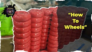 how to make wheel at Home | how to make plastic wheel | How to make tires | Factory inside