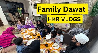 Mom ki dawat | Sab family member gathering kiye aj| kepsa rice manawaye kafi sasta mila | dawat time