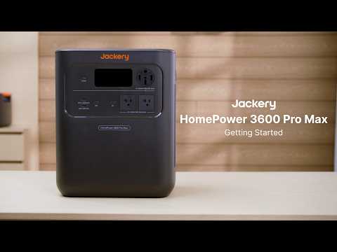 How to Use the Jackery HomePower 3600 Pro Max | Complete Tutorial