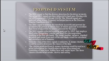 Drowsy Driving Detection by EEG Analysis Using Wavelet Transform and K-Means Clustering
