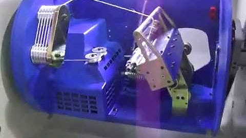 Inflow Twister with pneumatic package removal system | MAHESH TWISTO TECH PVT. LTD.