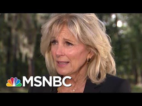 Jill Biden To President Donald Trump: ‘Stop It. My Husband Is Going To Beat You’ | Katy Tur | MSNBC