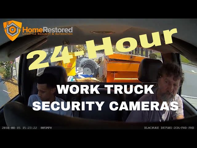 24-Hour Parked Vehicle Security Cameras In Extreme Night View