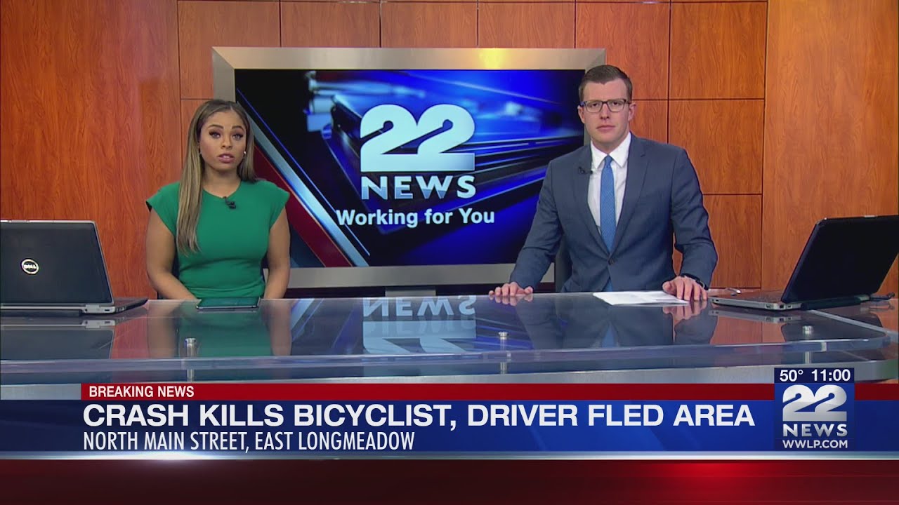 Bicyclist dies in hit & run accident in East Longmeadow - YouTube